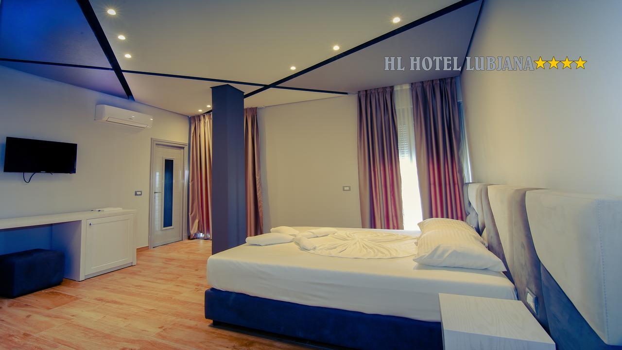 Hotel Lubjana Durrës Exteriör bild