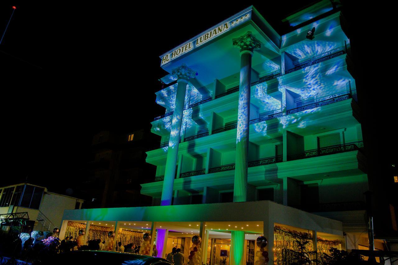 Hotel Lubjana Durrës Exteriör bild