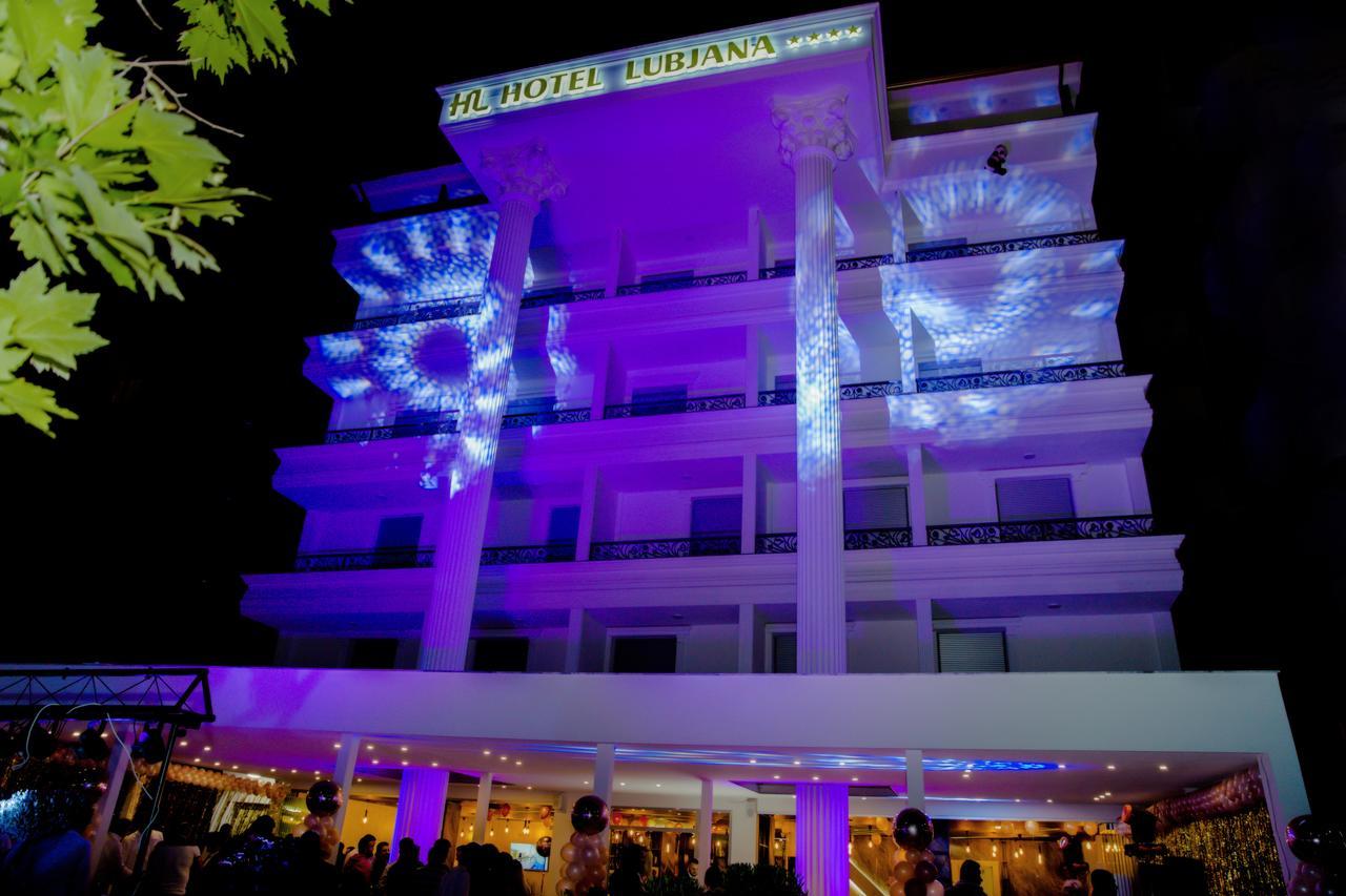 Hotel Lubjana Durrës Exteriör bild